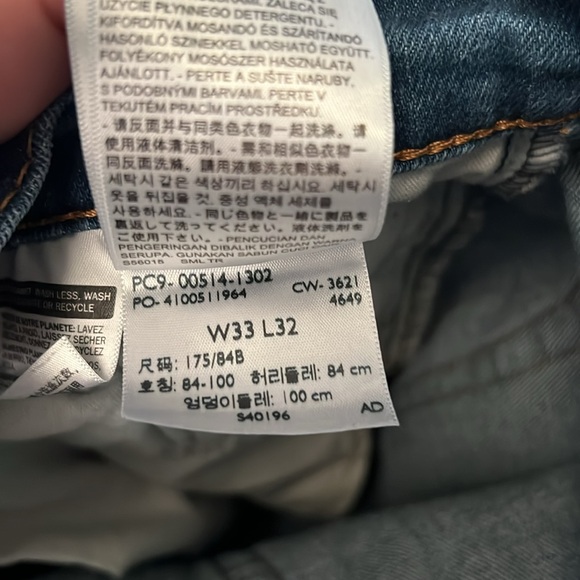 Levi’s 514 denim jeans straight - Picture 5 of 5